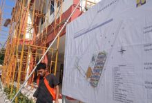 Renovasi gedung BLK menjadi Sekolah Rakyat di Tangsel masih belum rampung. Foto: Antara