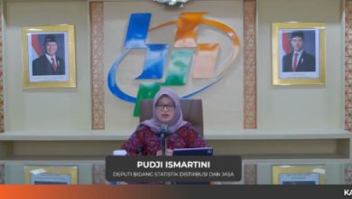 Rilis BPS soal inflasi Desember 2024. Foto: Antara