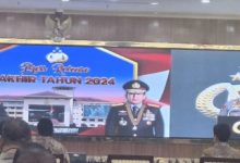 Rilis akhir tahun 2024 dari Kapolri, Jenderal Pol Listyo Sigit Prabowo. Foto: Yono