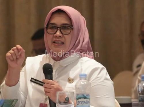 Rina Dewiyanti, Kepala BPKAD Banten. Foto: Biro Adpim Banten