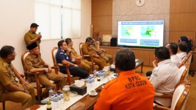 Pemkot Cilegon dan BMKG bahas potensi bencana dan mitigasi cuaca ekstrem. Foto Daeng Yusvin