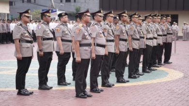Polda Banten melakukan rotas jabatan pati dan pamen. Foto Antara