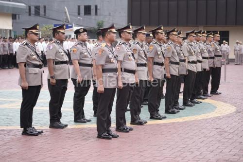 Polda Banten melakukan rotas jabatan pati dan pamen. Foto Antara