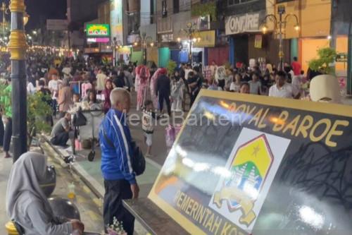 Kawasan Royal Baroe Kota Serang. Foto Antara