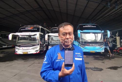 Kustiono, Opertor PO Bus Hariyanto di Kudus. Foto: Antara