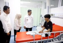 Wali Kota Tangerang, Sachrudin meninjau RSUD Benda. Foto Antara