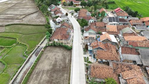 Ruas Jalan Nyapah-Selibu, Kota Serang setelah dikelola DPUPR Banten. Foto: Budi Wahyu Iskandar