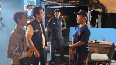 Polresta Tangerang cek pemukiman yang ditinggal mudik. Foto: Antara