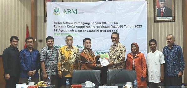 RUPSLB PT ABM, BUMD Pemprov Banten di Setda Banten. Foto: Biro Adpim Banten