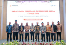 RUPSLB Bank Banten di sebuah hotel di Tangsel. Foto: Humas Bank Banten