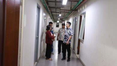 Koridor di Rusun Nagrak Cilincing, Jakarta Utara. Foto: Diskominfotik Pmeprov Jakarta