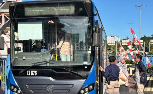 Bus Transjabodetabek. Foto: Antara