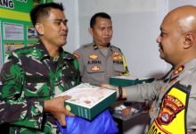 Safari Ramadan terakhir Kapolres Serang, AKBP Condro Sasongko. Foto: Yono