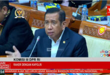 Saffarudin, anggota Komisi III DPR RI. Foto: Chanel Youtube DPR RI