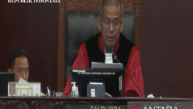 Saldi Isra, Hakim MK. Foto: LKBN Antara