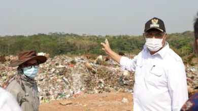 Sampah dari Tangerang Selatan. Foto: LKBN Antara