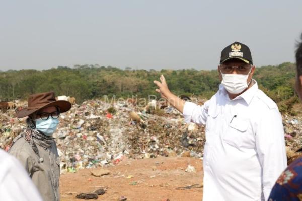 Sampah dari Tangerang Selatan. Foto: LKBN Antara