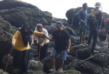 Lokasi Sanghyang Sirah di TN Ujung Kulon, Kabupaten Pandegalng. Foto Nana Amdan