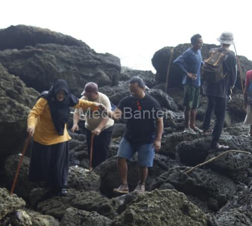 Lokasi Sanghyang Sirah di TN Ujung Kulon, Kabupaten Pandegalng. Foto Nana Amdan