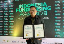 Sani Ramdani, Direktur Marketing danKomunikasi Rumah Yatim Arrohmah. Foto Ridho Nur