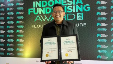 Sani Ramdani, Direktur Marketing danKomunikasi Rumah Yatim Arrohmah. Foto Ridho Nur