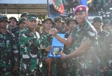 Kunjungan 301 siswa Dikmata TNI AL ke Menkav 2 Mar. Foto: Ahmad Munawir