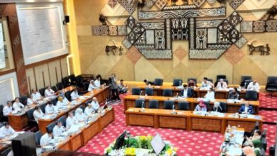 Rapat kerja Kemenaker dengan DPR RI. Foto: Antara