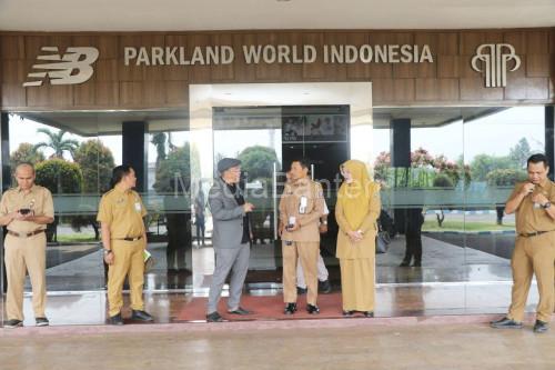 Satgas Pungli Kab Serang uji petik ke 2 perusahaan padat karya soal percaloan tenaga kerja. Foto antara