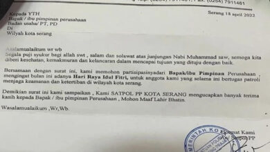 satpol pp kota serang.