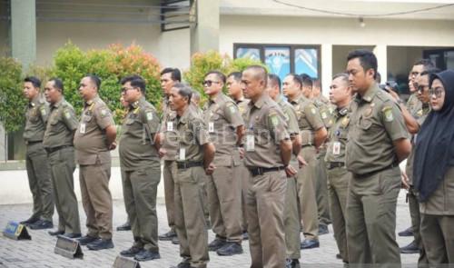 Satpol PP Kota Tangerang. Foto Antara