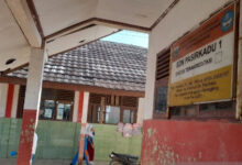 Gedung SDN Pasirkadu 1. Foto: Antara