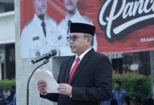 Pj Sekda Kota Cilegon, Ahmad Aziz Ade Setia Putra. Foto Daeng Yusvin