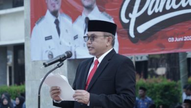 Pj Sekda Kota Cilegon, Ahmad Aziz Ade Setia Putra. Foto Daeng Yusvin