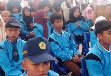 Murid Sekolah Rakyat Terpadu 36 Lebak. Foto Antara