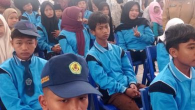 Murid Sekolah Rakyat Terpadu 36 Lebak. Foto Antara