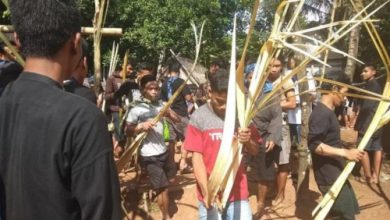 Seren Tahun dari Masyarakat Baduy. Foto: Antara