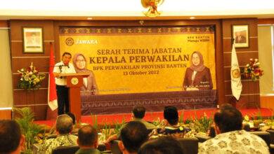Sertijab Kepala BPK Banten. Foto: Biro Adpim Banten