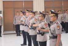 Sertijab Kepala SPN, Kapolres Serang dan Kapolres Lebak. Foto: Yono