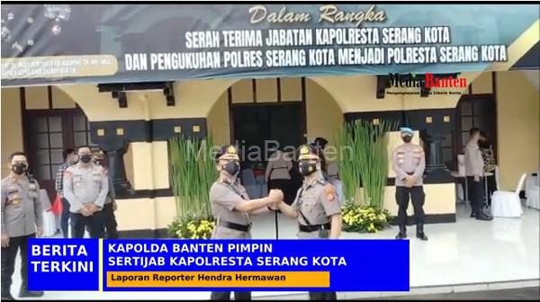 Kapolda Banten, Irjen Pol Rudiy pimpin Sertijab Kapolresta Serang Kota. Foto: Hendra Hermawan