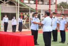 Sertijab Kepala Lapas Kelas IIA Serang. Foto: Aden Hasanudin