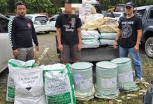 Barang bukti sianida yang disita Polda Banten. Foto: Budi Wahyu Iskandar