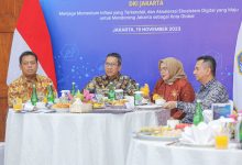 Pj Gubernur DKI Jakarta, Heru Budi Hartono gelar HLM TPID. Foto: Diskominfotik DKI Jakarta