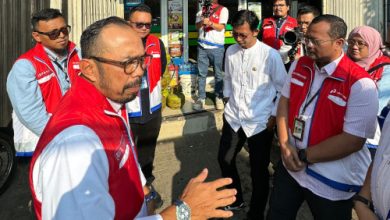 Pertamina Patra Niaga melakukan sidak untuk memastikan HET LPG 3 KG dipatuhi. Foto: Humas Pertamina Patra Niaga