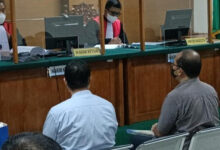 Sidang kasus korupsi kredit Bantek Banten di Pengadilan Tipikor Serang. Foto: BR