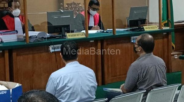 Sidang kasus korupsi kredit Bantek Banten di Pengadilan Tipikor Serang. Foto: BR