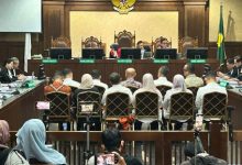 Sidang korupsi mantan Wamenaker, Immanuel Ebenezer Gerungan di PN Jakarta Pusat. Foto Antara
