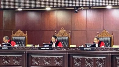 Sudabg MK soal syarat usia Capres dan Cawapres. Foto: LKBN Antara