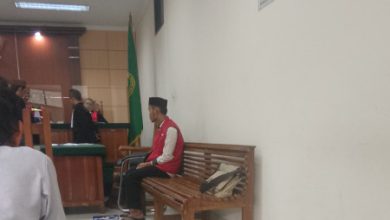 Sidang kasus pencurian di PN Serang. Foto: Adam Maulana