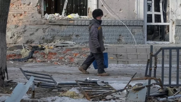 Pasukan Ukraina "menstabilkan" Kota Bakhmut dari Rusia. Foto: BBC News