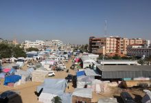 Situasi di lokasi pengungsi di Gaza Selatan. Foto: MSF